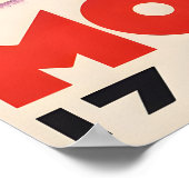 Affiche de course automobile Art Monaco Racing 193 (Coin)