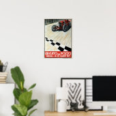 Affiche de course automobile Circuito del Pozzo Ve (Bureau à domicile)