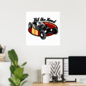 Affiche de course de rats (Bureau à domicile)