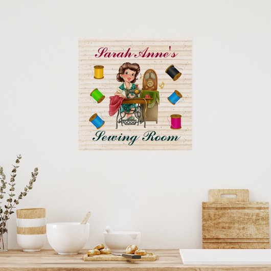 Affiche de couture - SRF (Cuisine)