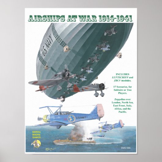 Affiche de couverture des navires aériens (AAW) (Devant)