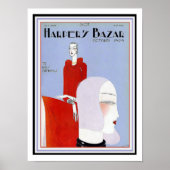 Affiche de couverture du Harper's Bazar Art Déco 1 (Devant)