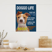 Affiche de couverture du magazine Pitbull Parody (Cuisine)