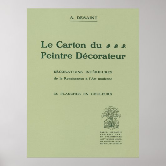 Affiche de couverture Le Carton Du Peintre 1910 (Devant)
