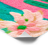 Affiche de Cowgirl "Yeehaw" Dopamine Decor (Coin)