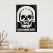Affiche de crâne (Cuisine)
