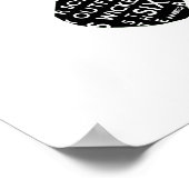 Affiche de cricket personnalisable (Coin)