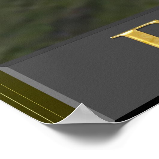 affiche de croix chrétienne (Coin)