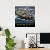 affiche de croix chrétienne (Bureau à domicile)