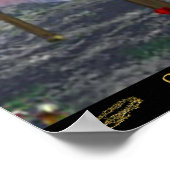 Affiche de croix du Calvaire (Coin)