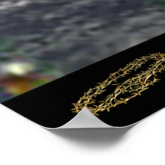 Affiche de croix du Calvaire (Coin)