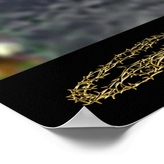 Affiche de croix du Calvaire (Coin)