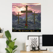 Affiche de croix du Calvaire (Bureau à domicile)