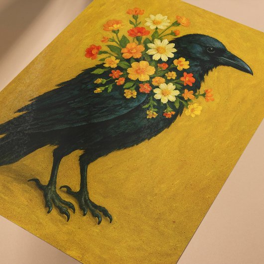Affiche De Crow Pour Le Découpage De Mobilier Ou D