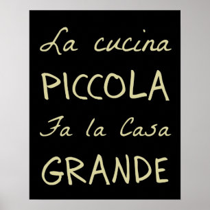 Affiche de Cucina de La (la cuisine)