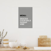 AFFICHE DE CUISINE : EN-CAS – Affiche de cuisine d (Cuisine)