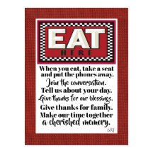 Affiche de cuisine familiale 4