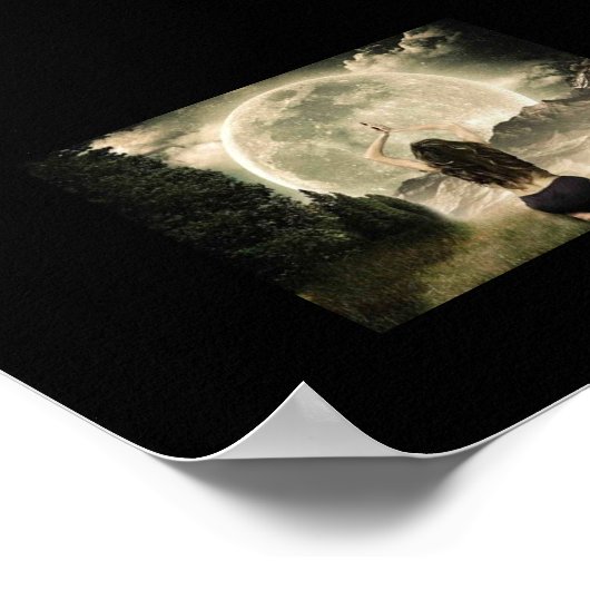 Affiche de culte Luna Moon (Coin)