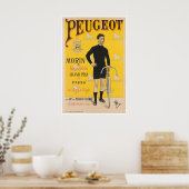 Affiche de cyclisme Art de vélo rétro Impression d (Cuisine)