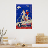Affiche de cyclisme Impression de vélo Art de bicy (Cuisine)