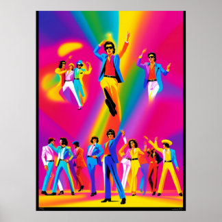 Affiche de danse Bravo (pop art)
