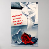 Affiche de danse de ballet Affiche de motivation (Devant)