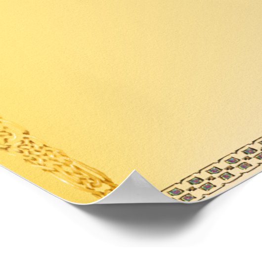 Affiche de danse irlandaise (Coin)