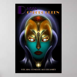 Affiche de Daria Cyborg Queen Archivage