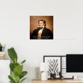 Affiche de Davy Crockett "En route pour le Texas" (Bureau à domicile)