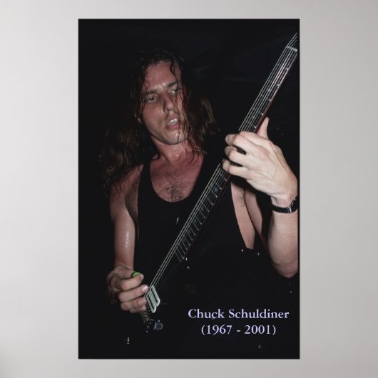 Affiche de DEATH Chuck Schuldiner (1967 - 2001) (Devant)