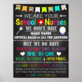 Affiche de décoration du bureau des infirmières sc (Devant)
