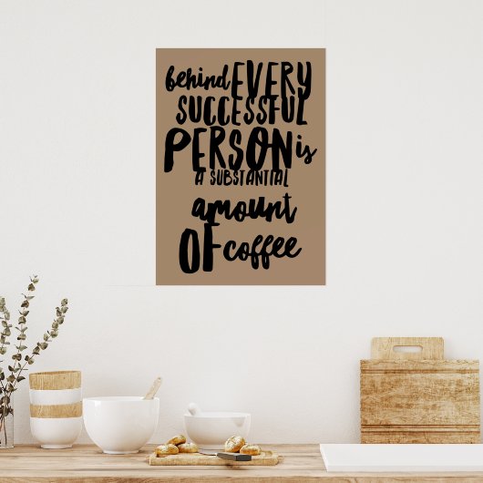 affiche de décoration du café mignon (Cuisine)