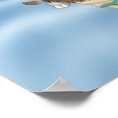 AFFICHE DE DÉCORATION DU NURSERT DE NOAHS DE RAINB (Coin)