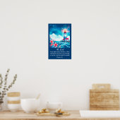 Affiche de décoration murale chrétienne Phare (Cuisine)