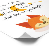 Affiche de décoration murale de chambre de nursery (Coin)