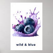 Affiche de décoration murale de fruits Splash d'ét (Devant)