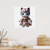 Affiche de décoration murale de poupée adorable po (Cuisine)