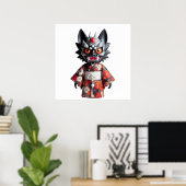Affiche de décoration murale de poupée hantée terr (Bureau à domicile)