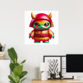 Affiche de décoration murale de poupée monstre mig (Bureau à domicile)