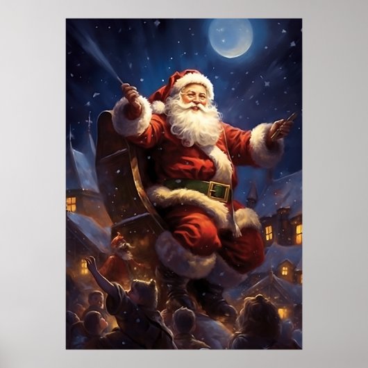 Affiche de décoration murale de Sentaclouse (Devant)