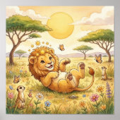 Affiche de décoration murale du zodiaque de bébé L (Devant)