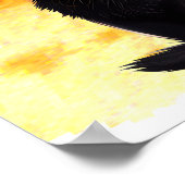 Affiche de décoration murale « Maman et moi » Chat (Coin)