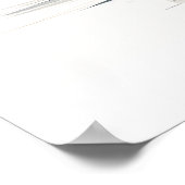 Affiche de décoration murale nautique minimale ave (Coin)