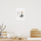 Affiche de décoration murale nautique minimale ave (Cuisine)