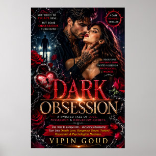 Affiche de décoration murale Obsession Sombre – Am