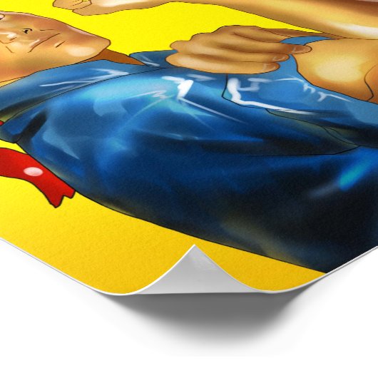 Affiche de défense des droits des hommes (Coin)