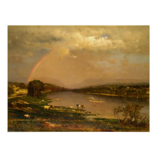 Affiche de Delaware Water Gap 1861 (Devant)
