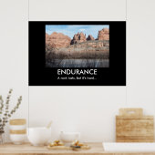 AFFICHE DE DÉMOCRATIE DE L'ENDURANCE (Cuisine)