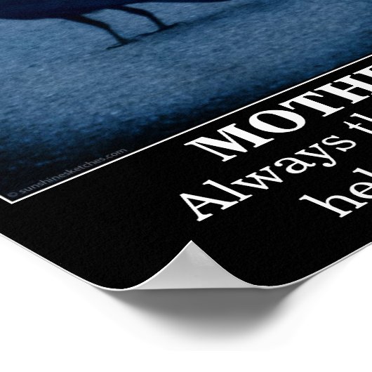 Affiche de démotivation du corbeau (Coin)