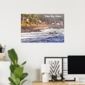 Affiche de Depoe Bay, Oregon (Bureau à domicile)